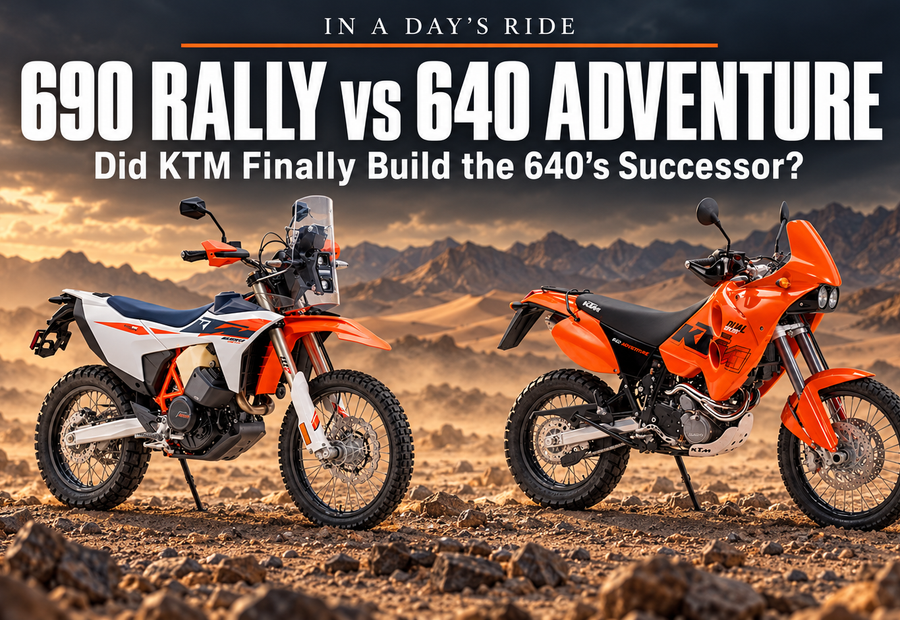 690 Rally vs 640 Adventure: Did KTM Finally Build the 640’s Successor?